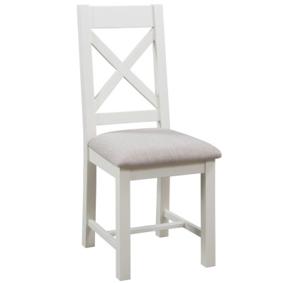 Dorset Painted Cross Back Dining Chair PAIR